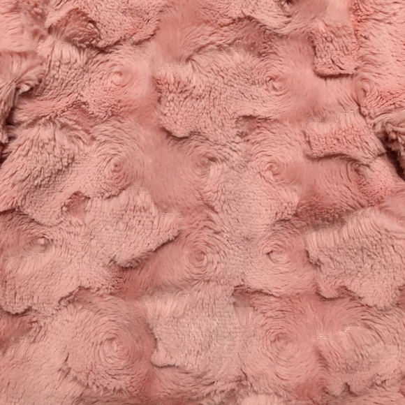 Mini Muffin Pink Faux Fur Coat - Picture 7 of 9